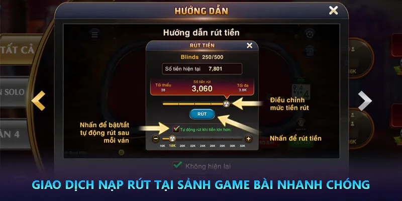 Game Bài Nhatvip - Sảnh cược nhiều game kinh điển 4 Giao dịch nạp rút tại sảnh Game Bài nhanh chóng